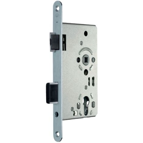 SACHSISCHE SCHLOSSFABRIK SSF Einsteckschloss Nr. 24 Klasse 4 Flüsterfalle PZW Stulp rd. 24/55 72 08 RS ES