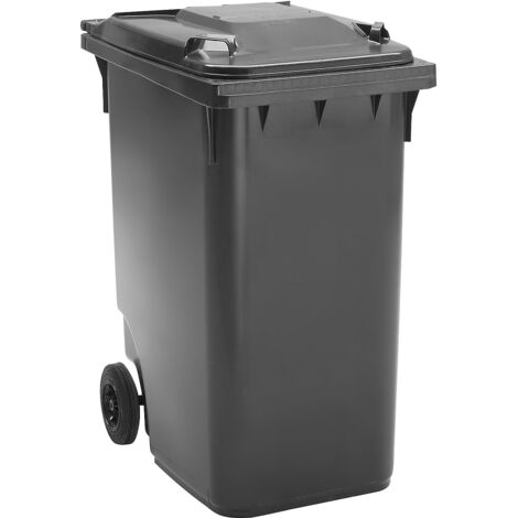 SSI, Poubelle en plastique conforme DIN EN 840, capacité 360 l