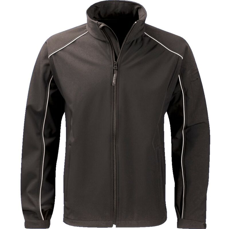 Sitesafe - SSJM260 Men's XL Black Soft Shell Jacket