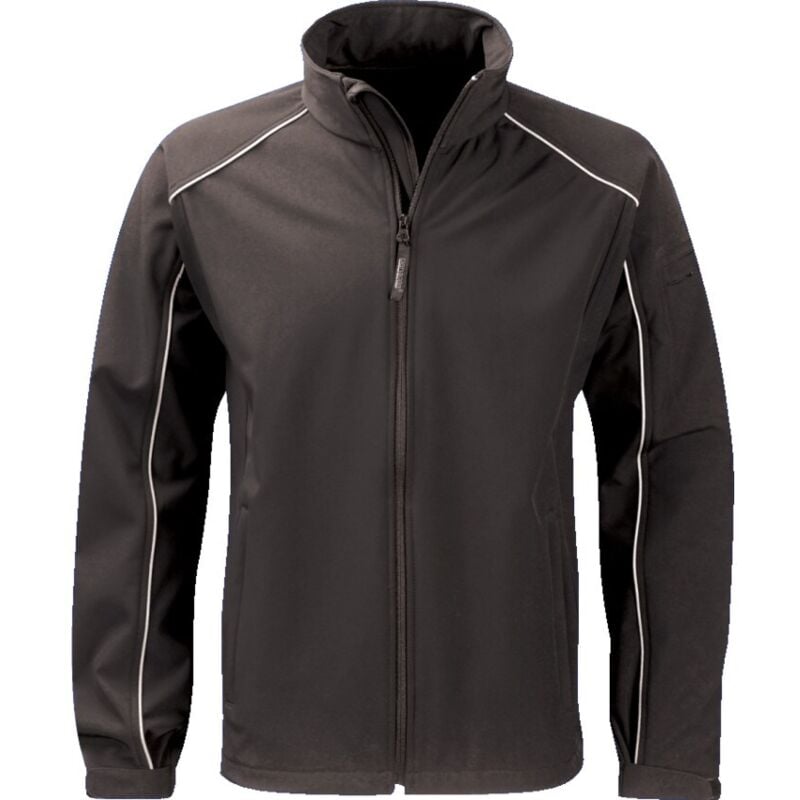 Sitesafe SSJM260 Men's 2XL Black Soft Shell Jacket