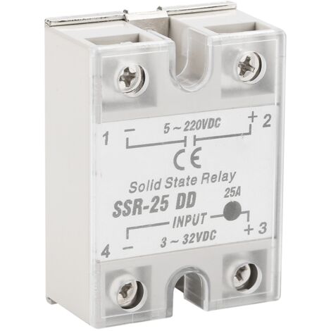 SSR-25 DD 25A 5-220VDC Halbleiterrelais für die industrielle Automatisierung