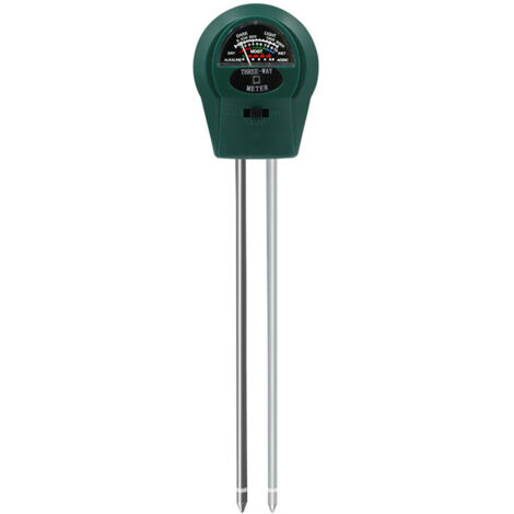 ST-01 3-in-1 Bodentester: Messung von Licht, pH-Wert und Bodenqualität, ideal für Gartenarbeit und Pflanzen.