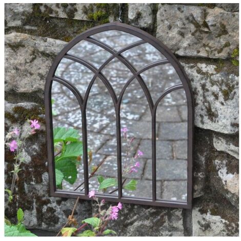 St Mary Garden Mirror 45 cm For Gardens Courtyards Woodlodge