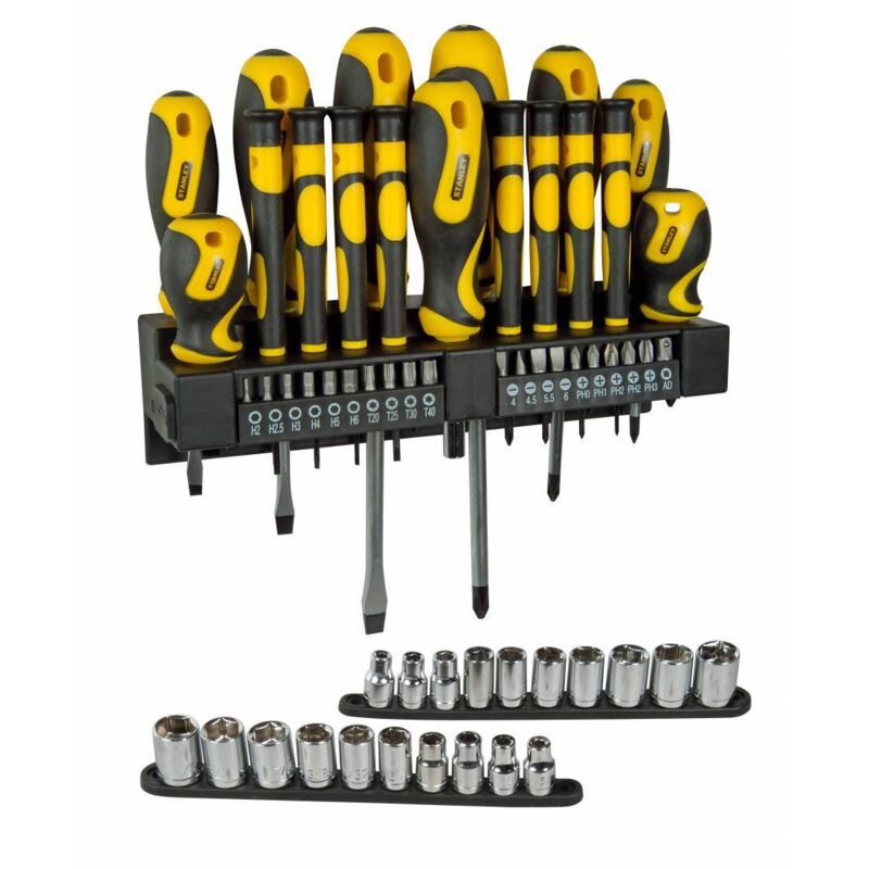 Stanley - St set 57 pcs tournevis et boussoles art.0.62143