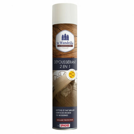 ST WANDRILLE NETTOYANT DEPOUSSIERANT 2 EN 1 AEROSOL 500ML