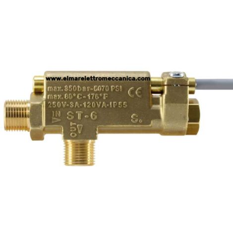 ST6 3/8" M Flussostato alta pressione idropulitrice