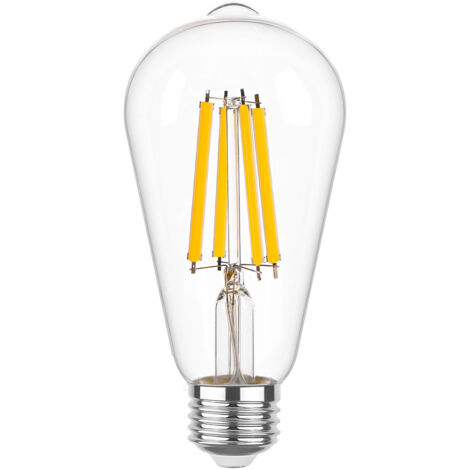 ST64 klares Licht, hohe Helligkeitslampe, Nachtmarktbeleuchtung, große Schrauböffnung, einstellbare hohe Helligkeit