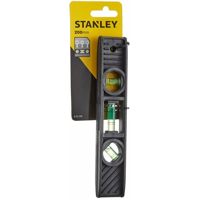 Stanley - Torpedo Level 20cm 3 Vial STA042294