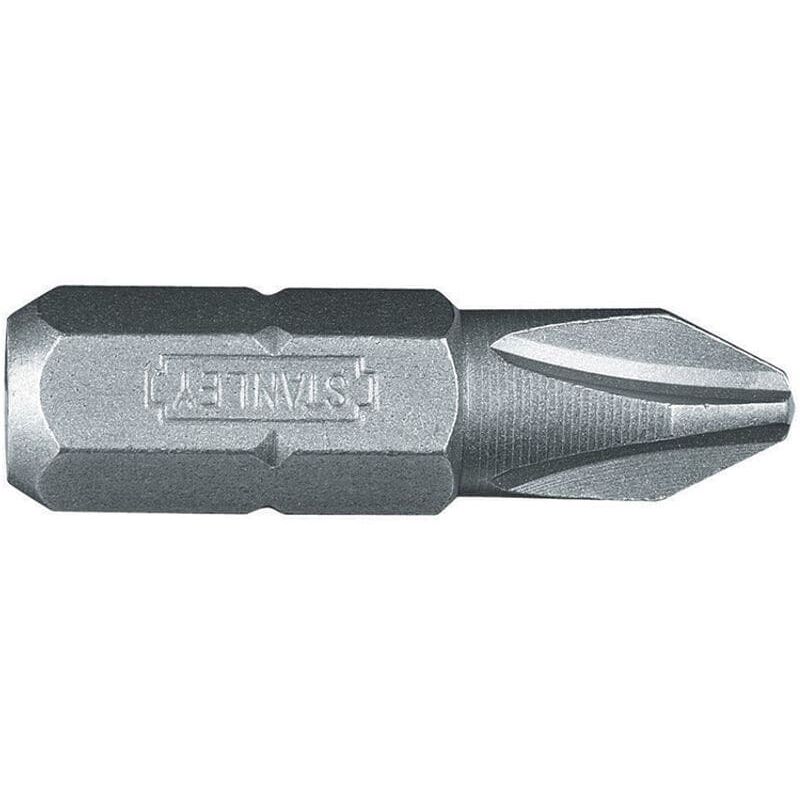 Phillips Bits PH1 x 25mm (Box 25) STA168942B - Stanley