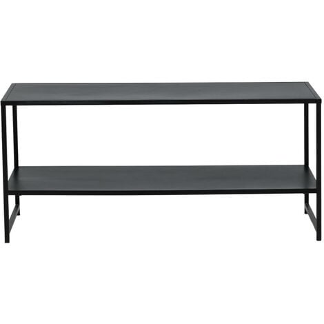 Staal Couchtisch 101,6x43,2cm schwarz.