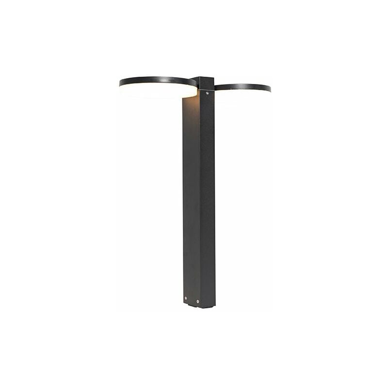 Standing outdoor lamp black 50 cm incl. led 2-light IP44 - Esmee - Black