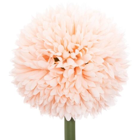 Stab aus künstlichen Pompons H60cm - Rosa