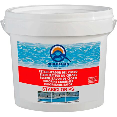 Stabiclor PS Quimicamp 4 kg – Chlorstabilisator (Cyanursäure)