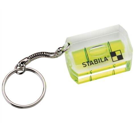 Stabila 102 Level Key Ring 35mm Keyring Spirit Level STB102