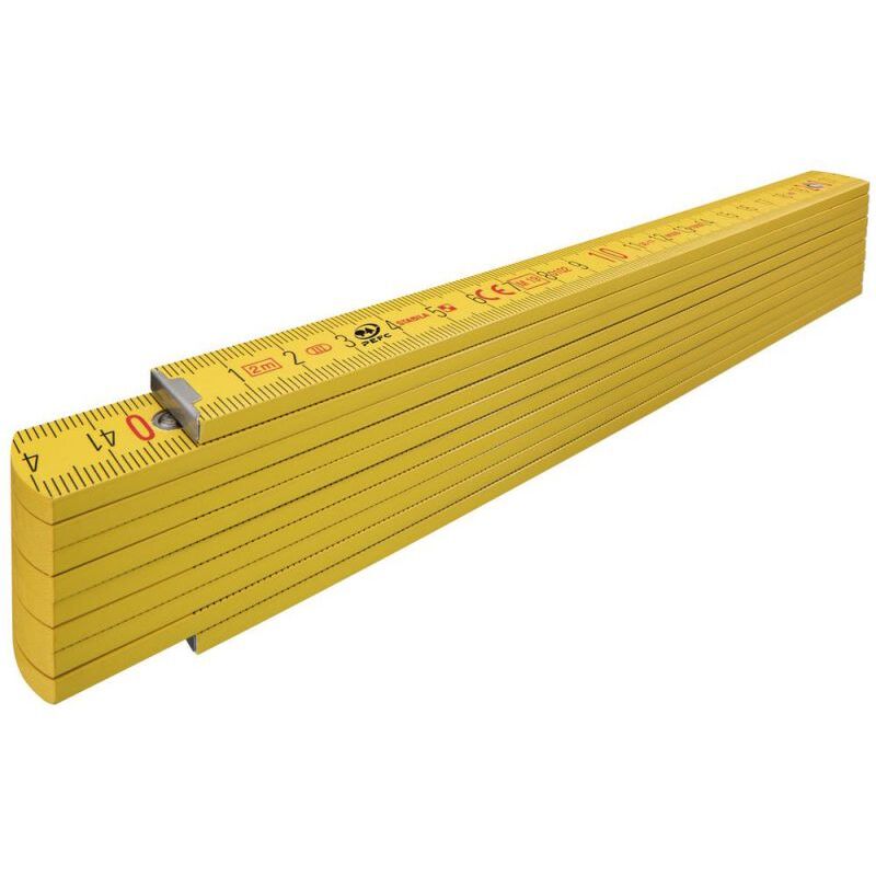 Stabila Doppiometro pieghevole in legno serie 400,Type 407, 2 m