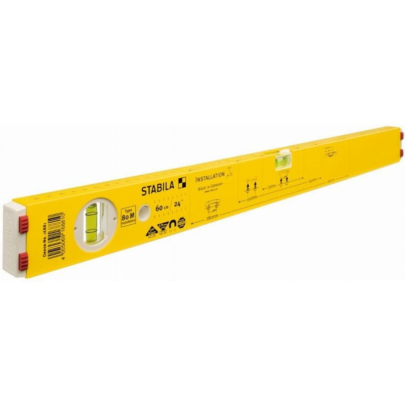 Stabila - Niveau à bulle Type 80 m installation 60cm - 16881