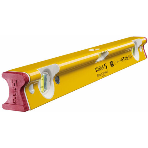 Stabila 183714 - Nivel de burbuja Stabila Serie R300 de 61 cm. - herramienta profesional duradera, calidad garantizada, envío en 24h