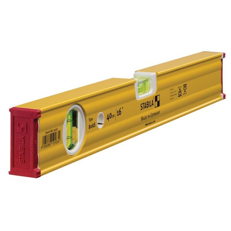 80 As Spirit Level 2 Vial 19163 40Cm
