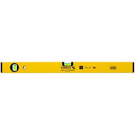 STABILA ART.70 ALU-WASSERWAAGE CM.30, FASSBLASEN, MESSGENAUIGKEIT 1 MM/MT