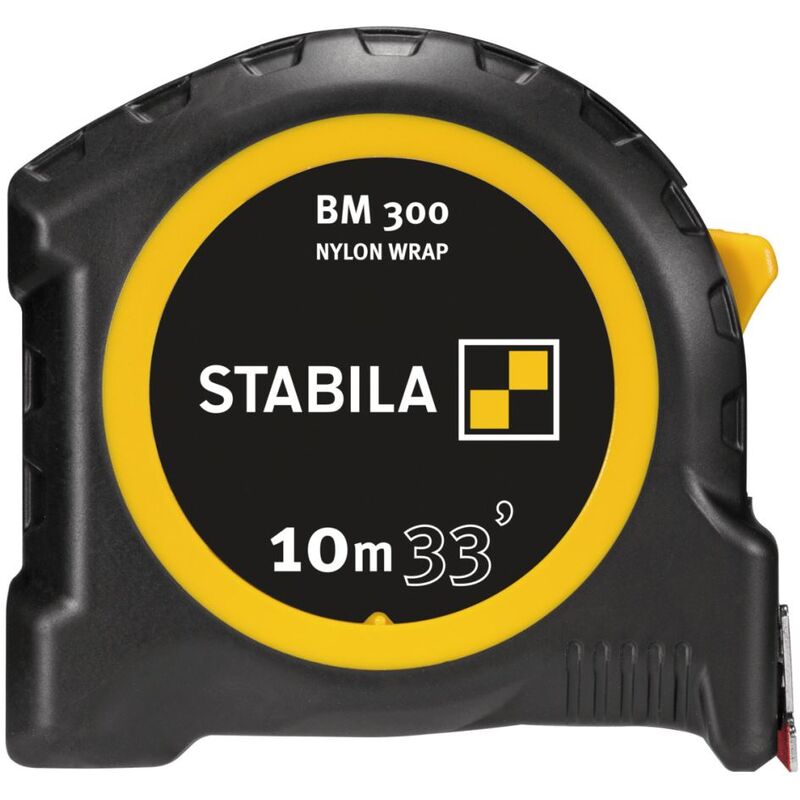 Image of Stabila - Dimensione della banda tascabile bm 300, 10 m (33 '), scala cm/pollici