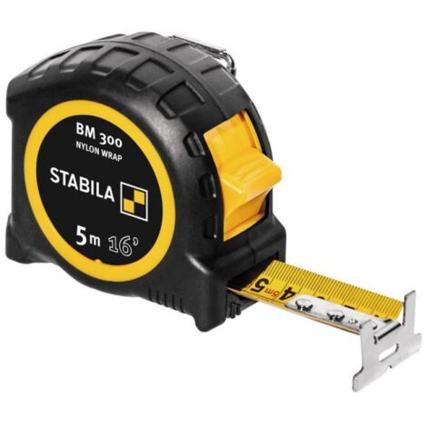 Stabila BM 300cm+inch 19576 Metro a nastro 5 m ABS-PC