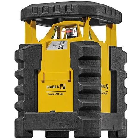 Stabila – Laser rotatif 635nm classe 2 – Portée 800m – Précision +/- 0,10mm/m – Protection IP65 pour chantiers extérieurs – Autonomie 80h
