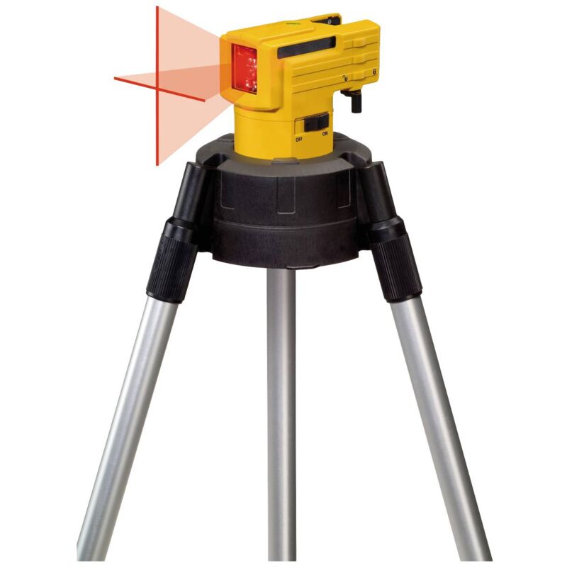 Lax 50, 2-pcs Laser en croix avec trépied Portée (max.): 10 m C93907 - Stabila