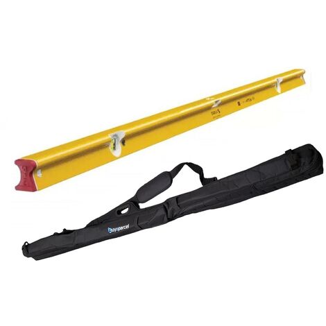 Stabila R-Type 3 Vial Builders Spirit Level 180cm 72"" and Level Bag STBRTYPE180