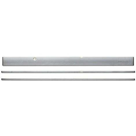 Stabila – Règle à niveler 200 cm – Niveau à bulle avec 1 fiole horizontale et 1 fiole verticale – Profilé en aluminium résistant – 7824 - AL-2L