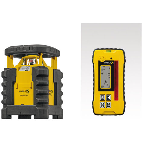 Stabila Rotationslaser LAR 300, 3-teiliges Set, Tragekoffer, Receiver, Zubehör