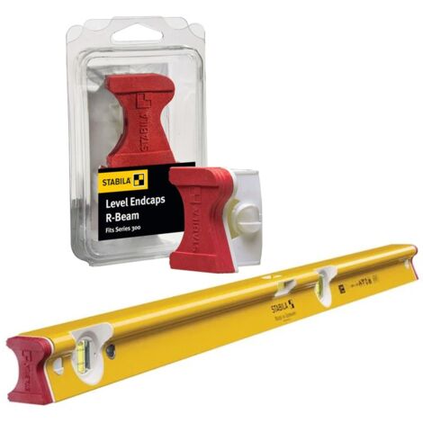 Stabila STBRTYPE120 R-Type 122cm Builders Pro Spirit Level + Replacement EndCap