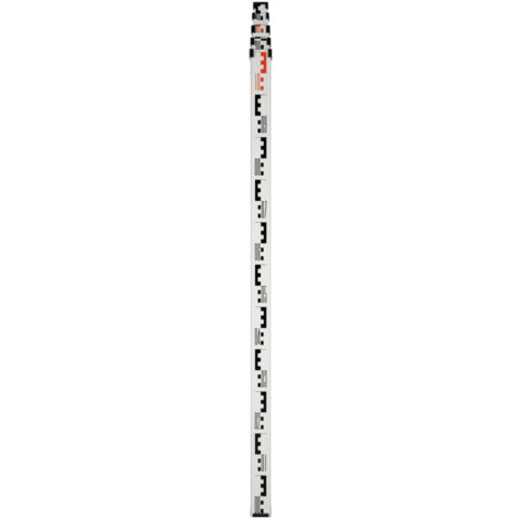 Stabila Teleskop-Nivellierlatte TNL, 500 cm, Aluminium-Teleskop-Messlatte