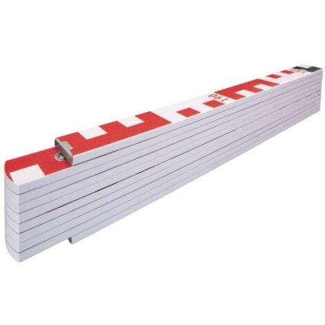 Stabila Type 1407 GEO 17927 Metro ad asta 2 m Legno di faggio