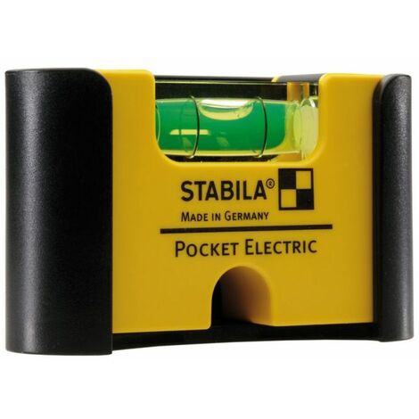 Stabila Pocket Electric 18115 Mini-Wasserwaage 7 cm 1 mm/m