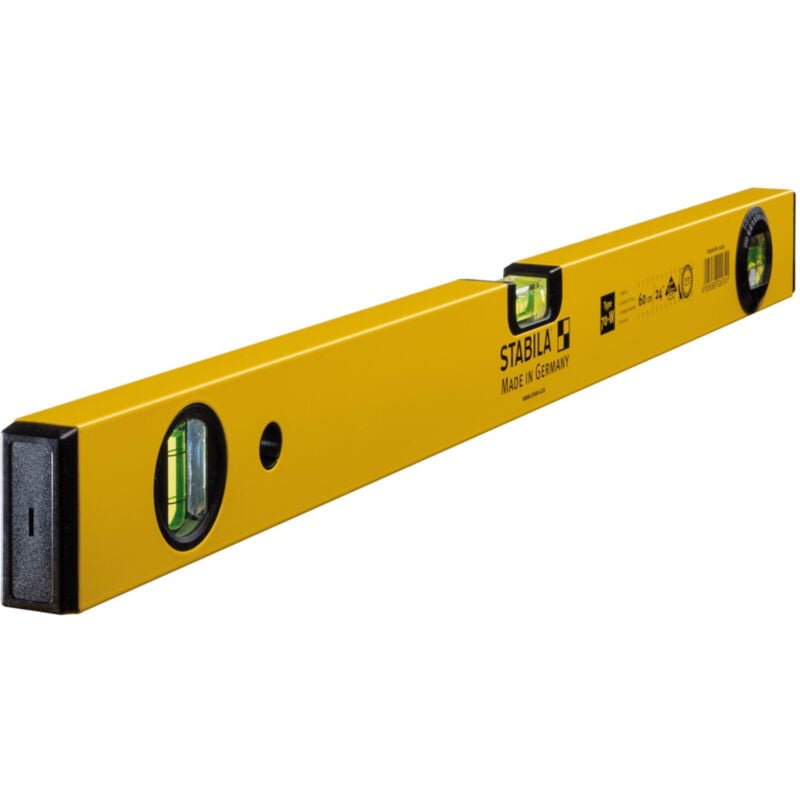 Wasserwaage Type 70 w Aluminium Richtwaage Messwerkzeug 40 - 100 cm, Ausführung: Type 70 w, 60 cm - Stabila