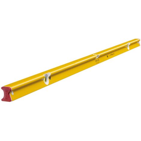 Stabila Wasserwaage Type R 300, Alu R-Profil, stoßdämpfende Endkappen, 61-244 cm, Ausführung: 200 cm