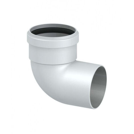 Stabile - Curva 90° ø80 monoparete alluminio maschio-femmina