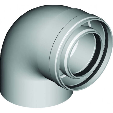 Stabile - Curva 90° coassiale pps ø60/100 per caldaia condensazione