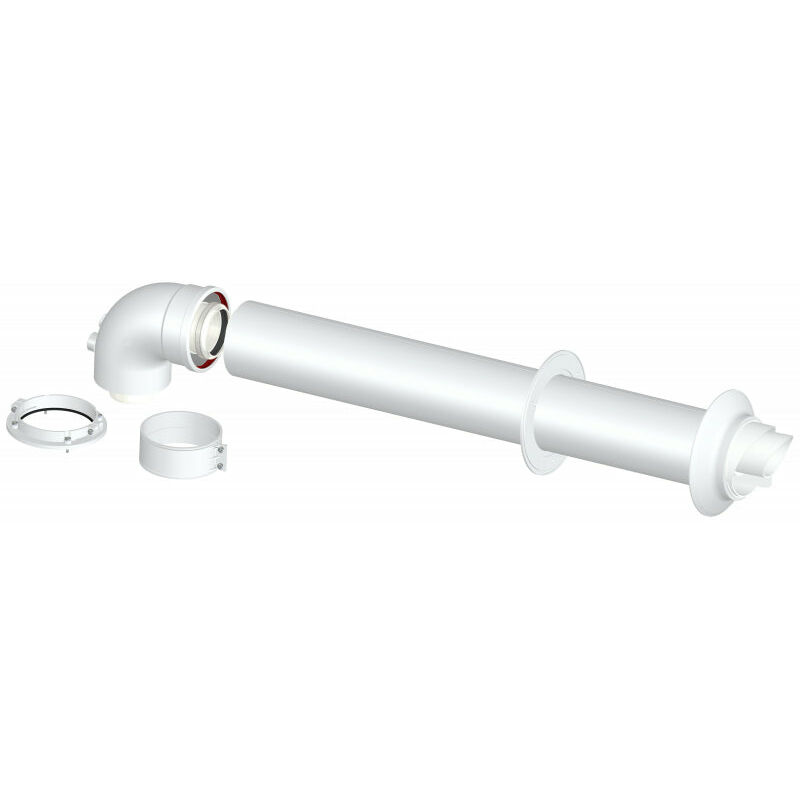Stabile Kit Scarico Fumi Coassiale Pps 60 100 Compatibile Con 36 Ma...