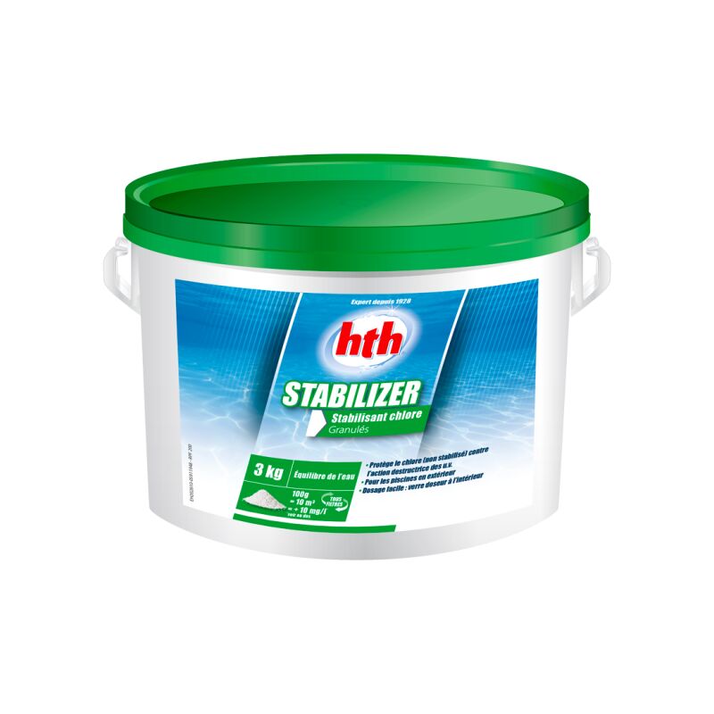 STABILIZER Granulés - 3kg 00219314 - HTH