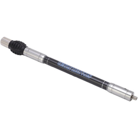 Stabilisateur d'arc 10 pouces avec barre latérale et amortissement pour arc à poulies et classique