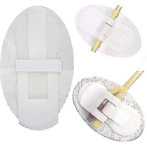 Stabilisateur de cathéter, poche à urine pour cathéter de jambe, support pour cathéter, autocollant pour support de jambe, 4 pièces, blanc