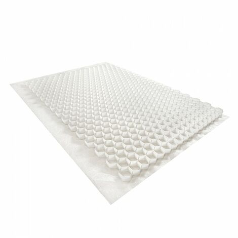 Stabilisateur de gravier 0,96 m² - Blanc - 120 X 80 X 3 cm Blanc - YEED Gravel - Blanc