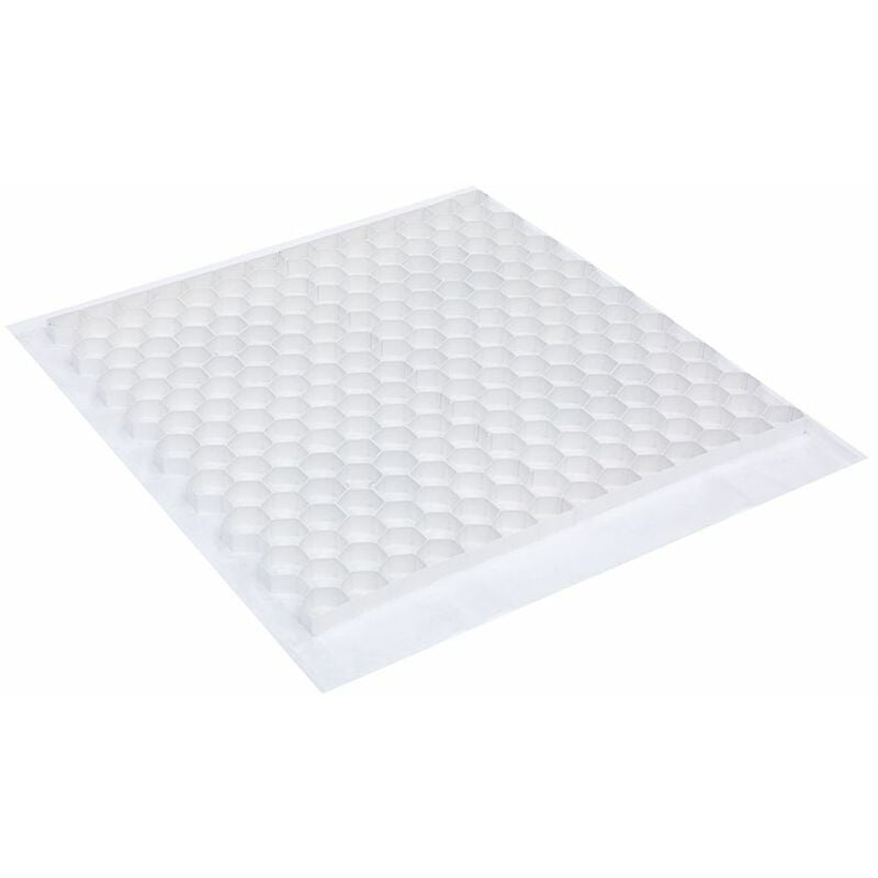 Nidaplast - Stabilisateur de gravier 129 xs 800 x 800 x 29 mm Blanc Nidagravel