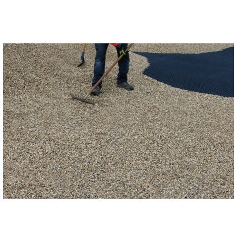 Stabilisateur de gravier Alveplac® - Jouplast - 1166x800x30 mm - Palette de 55m² - Blanc cassé