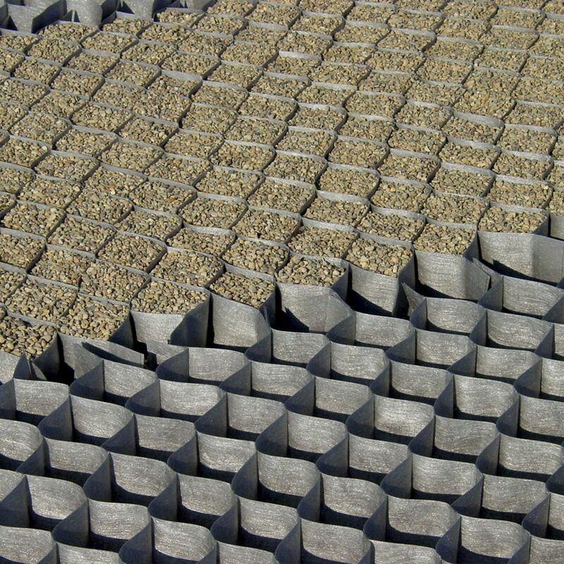 Agco - Stabilisateur de sol pour gravier flexible et résistant - Flexistab 10m2 mgs