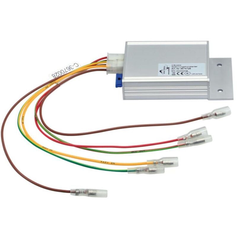 Adnauto - Stabilisateur de tension compatible avec borne 15 et 30 60W 12V