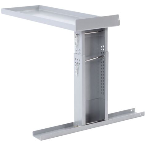 Stabilisateur d'échelle pliante en acier allié – Antidérapant pour échelles télescopiques et droites – Compatible jusqu'à 56 cm de largeur