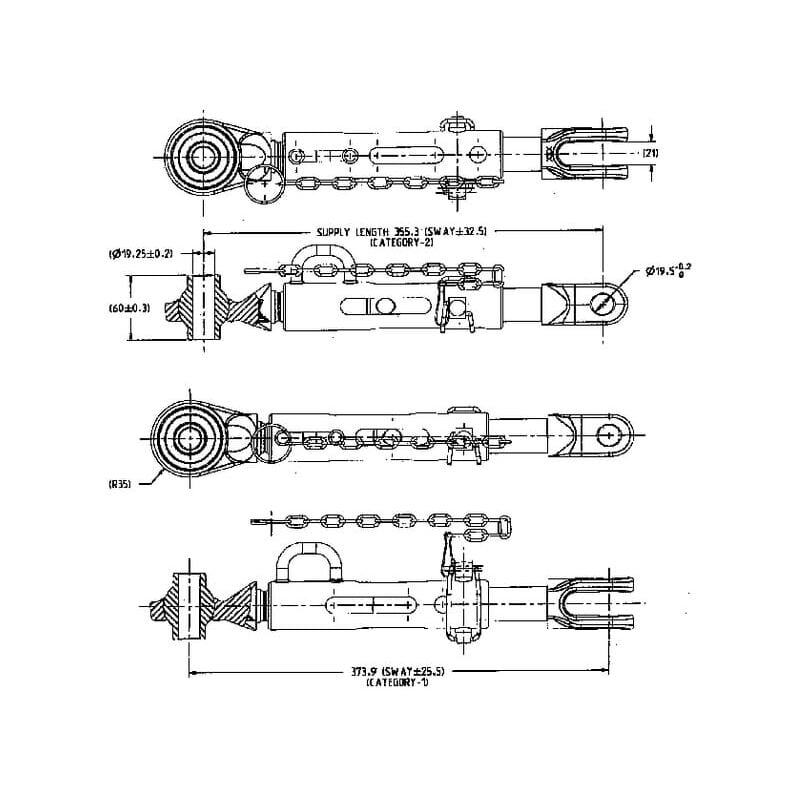 Stabilisateur UNIVERSEL RE242457N
