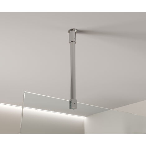 Stabilisationsstange Bernstein Deckenbefestigung Walk-In Duschabtrennung Chrom